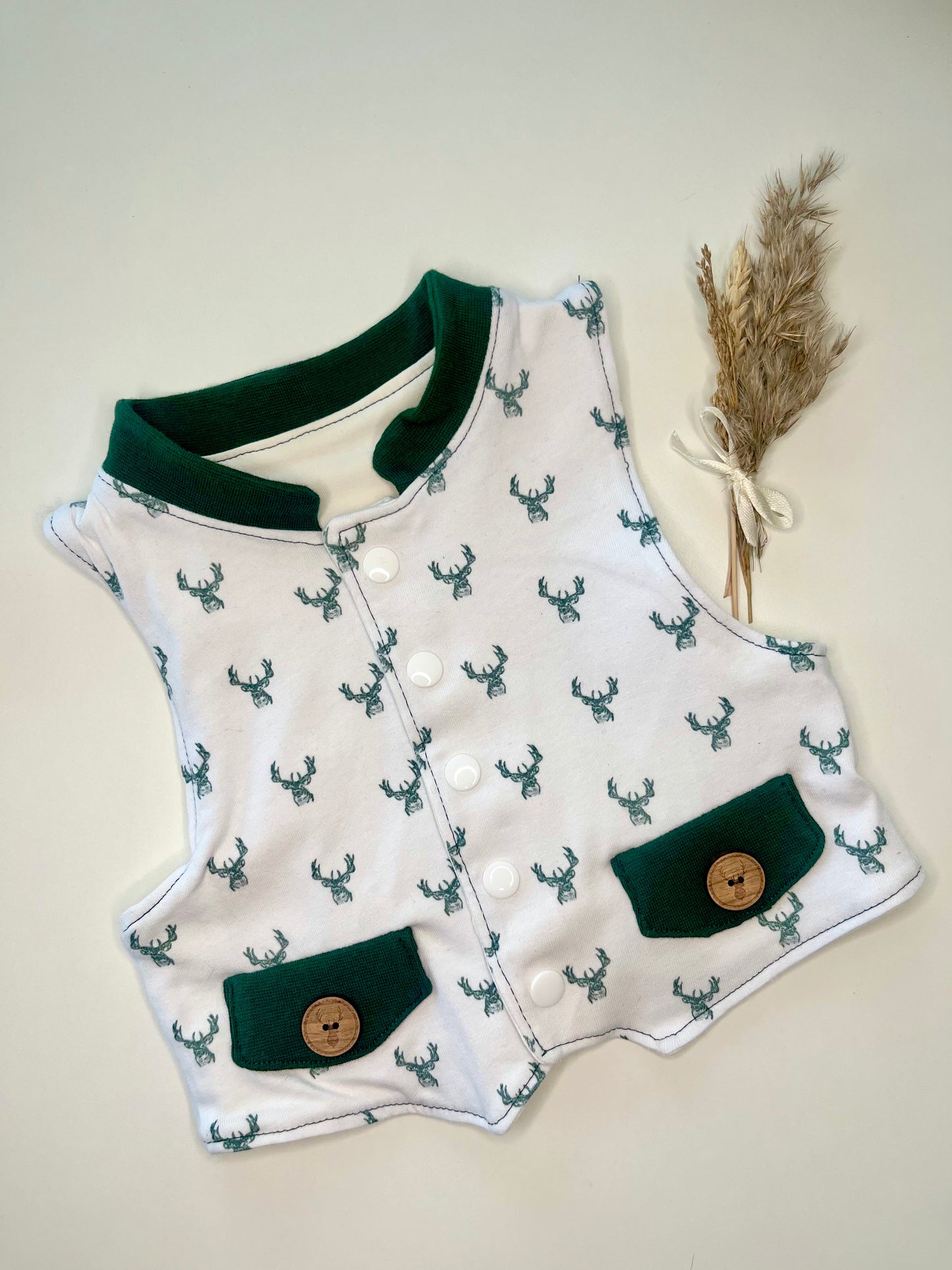 Limited Edition "Hirschgeweih" - Trachtenweste "Schilee"